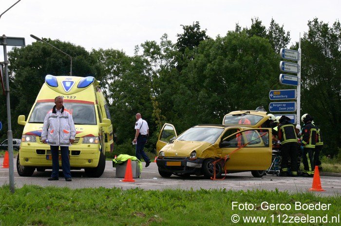 Gewonde bij ongeval in Vlissingen